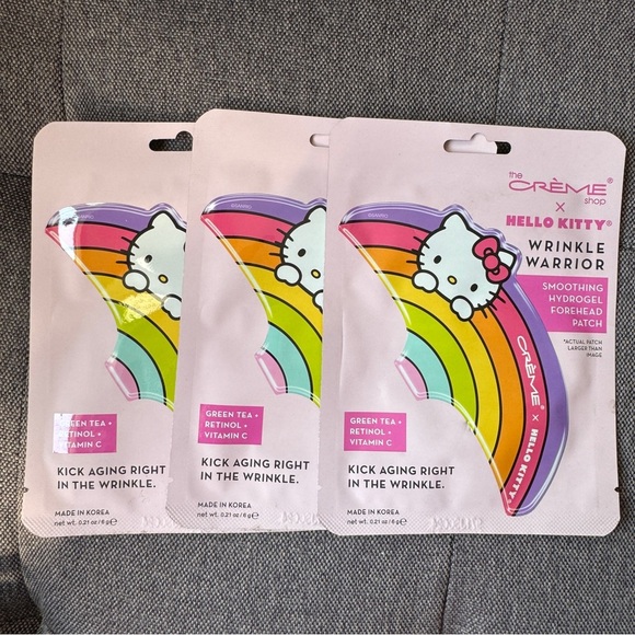 The Creme Shop x Hello Kitty Sanrio Wrinkle Warrior Smoothing Forehead Patch - Picture 2 of 4